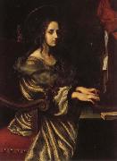Carlo Dolci St.Cecilia oil painting artist
